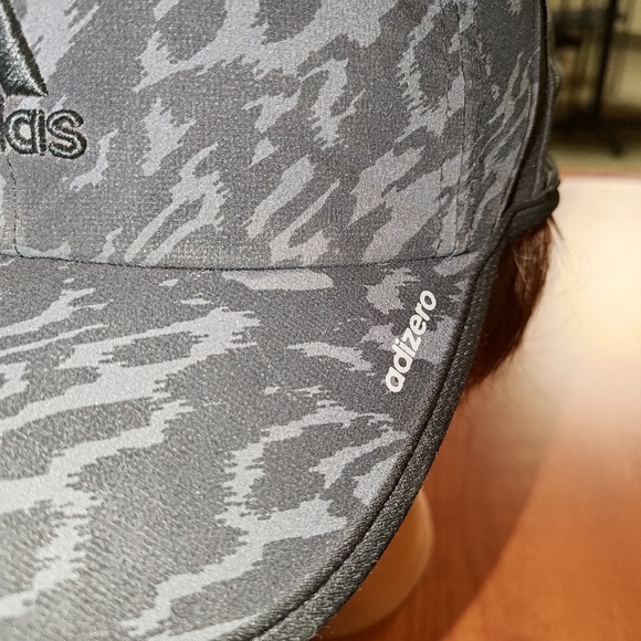 Adidas Adizero Climacool Blk Gray Adjustable Golf Gym Running Unisex Cap Hat main image 6